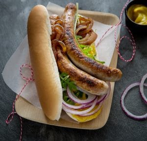 hotdog saucisses de lapin